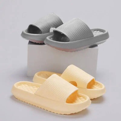 Women Thick Platform Cloud Slippers Eva Cfortable Non-Slip H