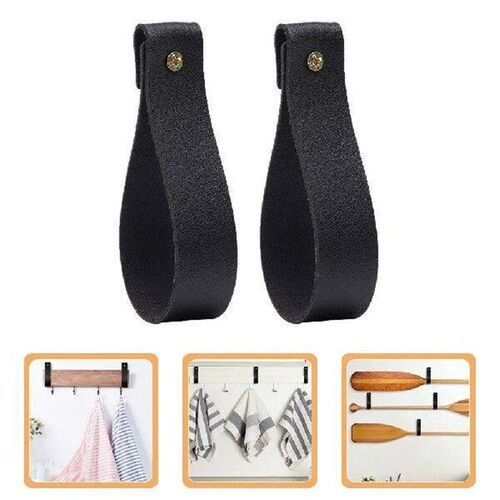 10 Pcs Wall Mounted Hanger Straps for Clothes Towel Hooks