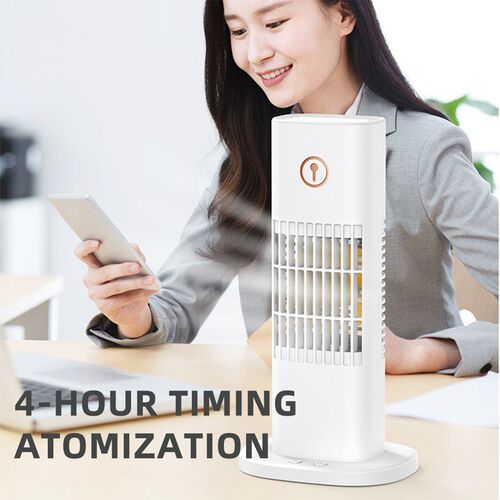 Portable Mini Air Conditioning Fan USB Spray Type Water Cool