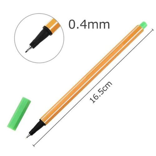 12 Colors Fineliner Set Drawing Pen 0.4mm Liner Pens Sketch