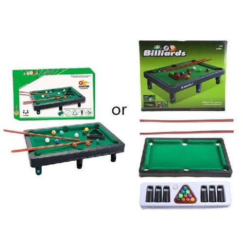 Mini Billiard Balls Complete Set Snooker Pool Plastic