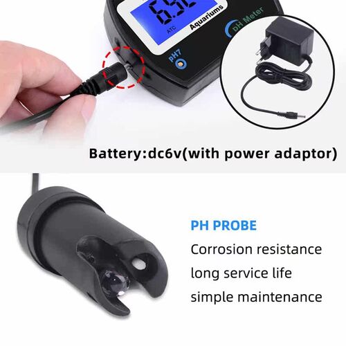 Accurate PH Meter for Aquarium Multi-Parameter Water