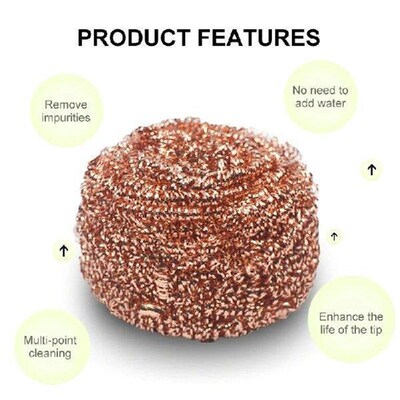 Copper Cleaning Wire Soldering Solder Iron Tip Sponge Balls
