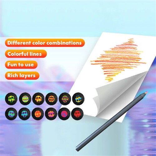 Blackwood Pencils 0.2 Inch Diameter Multicolored Pencils