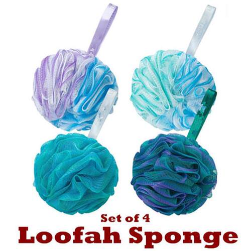 Loofah Sponge Exfoliating Bath Sponge Body Scrubber  Loofa
