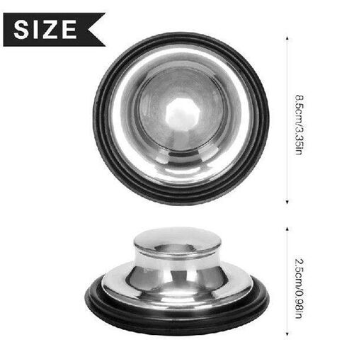 3 3/8 Inch Kitchen Sink Stopper Stainless Steel Garbage