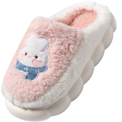 Winter Cotton Slippers Womens Household Indoor Warm Soft Bo