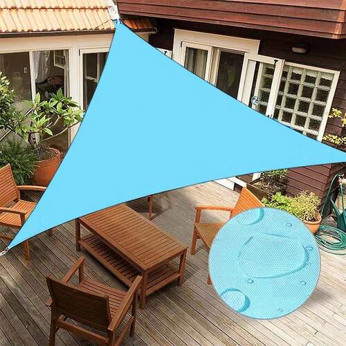 3mx3mx3m Waterproof Sun Shelter Triangle Sunshade Protection