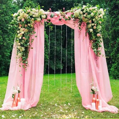 Wedding Arch Drape Chiffon Fabric Draping Curtain Drapery We