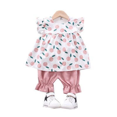 New Summer Baby Girls Clothes Children Cartoon Fashion Dress