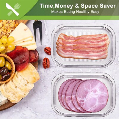 Food Storage Box Containers Cold Cuts Bacon Lunch Meat