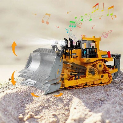 2.4G RC Car Excavator Dumper Bulldozer Children Remote Contr