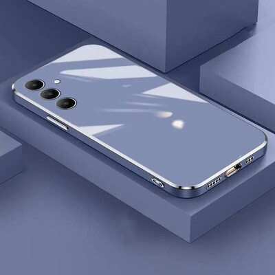 Funda Eletroplated Plating Case For  Galaxy A06 A55 A35 A25