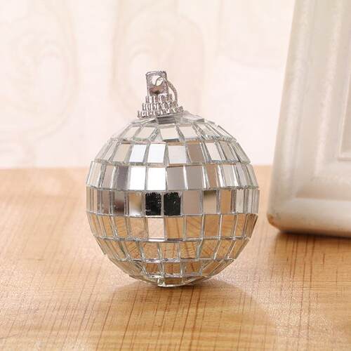 New Xmas Mirror Balls - Party/Bar Disco Photo & Baking Decor