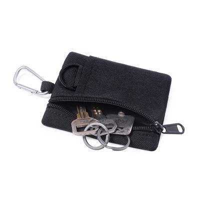 Tactical Wallet EDC Molle Pouch Portable Key Card Case Outdo