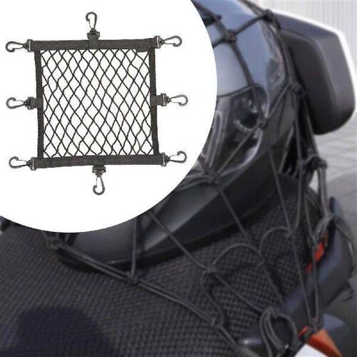 Cargo Net for Motorbike Helmet Storage Elastic Net