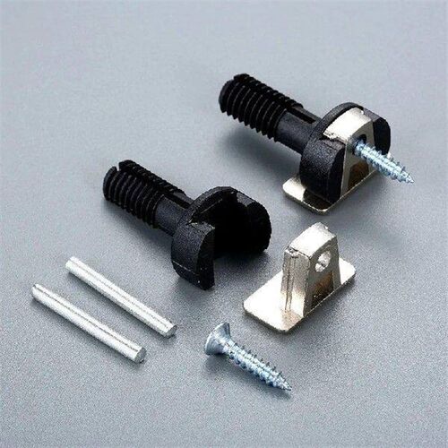 20 Sets 4 in 1 Cabinet Dowel Connector Corner Brackets