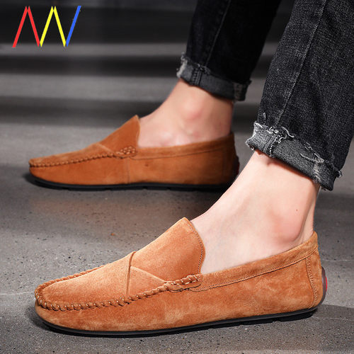 Men Fashion Loafers plus size for big Shoes 47 48 Shoe Flats