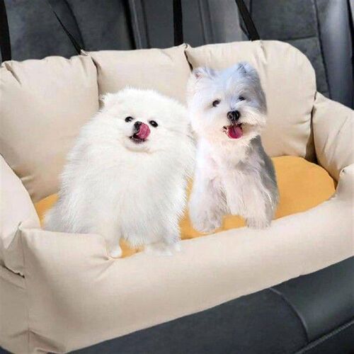 Pets Booster Seat Travel Bed for Back Seat Dog Car Seat Dog