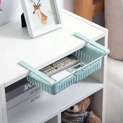 1Pc Refrigerator Storage Basket Flexible Expandable Fridge O