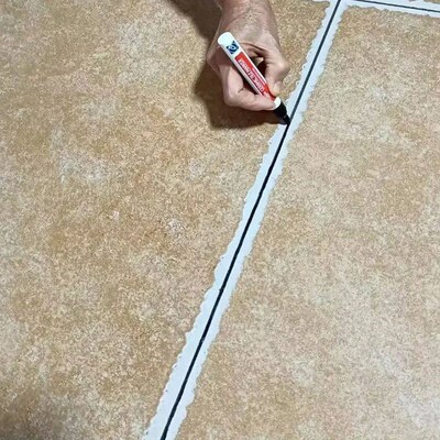 Waterproof Tile Marker Grout Pen Wall Seam for Floor Bathroo