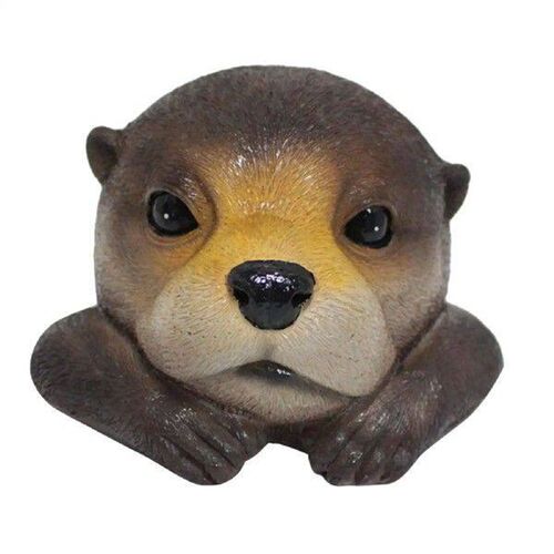 Pond Floating Otter Head Decor Simulation Otter Animal