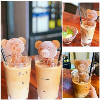 Ice Cube Maker Little bear dogShape  Tray Ice Cream Tool