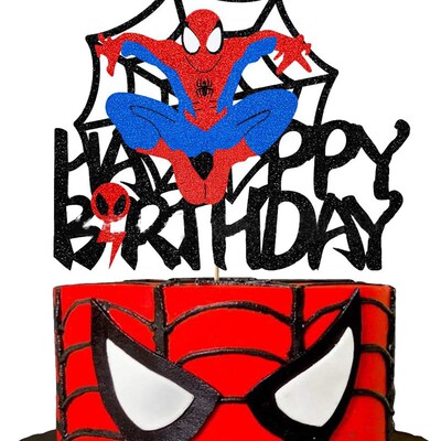 1Pcs The Avengers Super Hero Cake Decoration Cake Toppers Sp