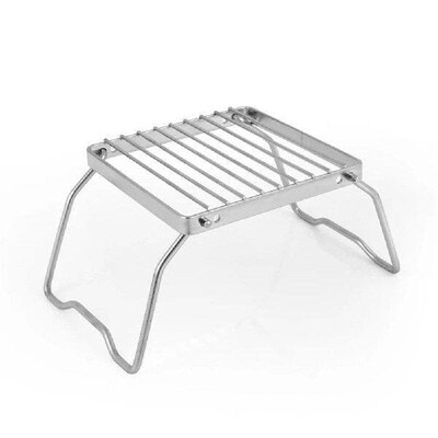 Portable Barbecue Grill Folding Gas Stove Stand Stainless