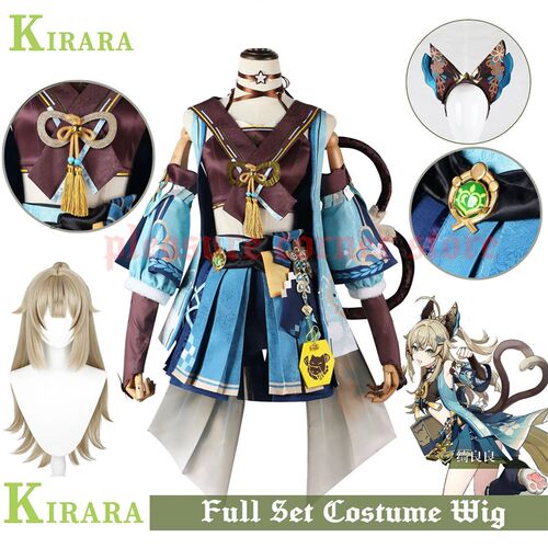 XS-3XL In Stock Genshin Impact Kirara Cosplay Costume Full S