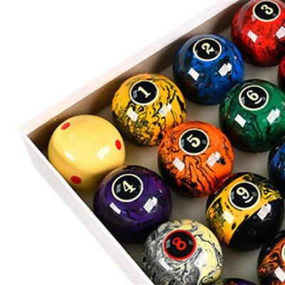 16Pcs Billiard Balls Pool Table Balls Billiards Equipment