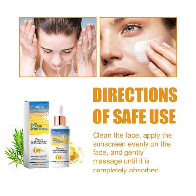Sunscreen Essence SPF 60 UV Protector Reduce Tanning Improve