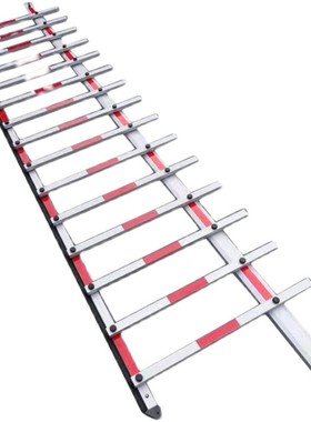 黑黄海康栅栏杆带胶条小区停车场铝合金杆灰色安快栅栏杆