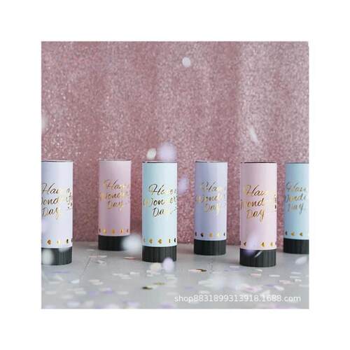2 pcs Confetti Party Popper Cannon Handheld Fireworks