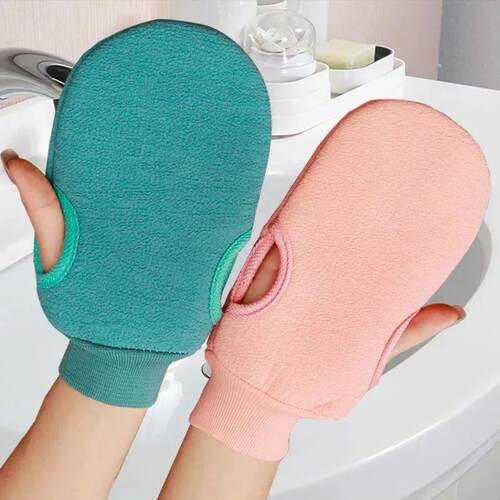 1PC Bath For Peeling Exfoliating Body Cleaning Scrub Mitt Ru