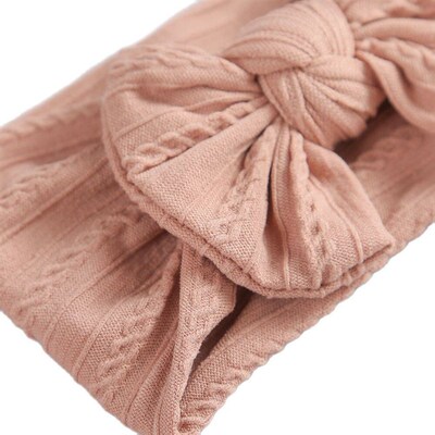 1Pcs Newborn Baby Headband For Girls Elastic Knit Children T