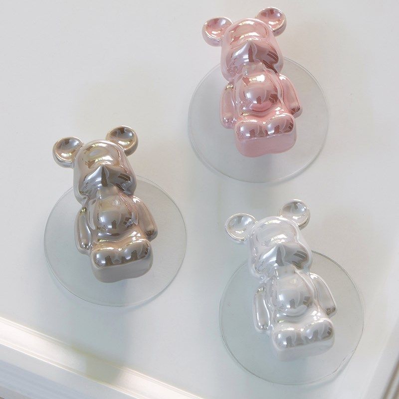 新款好学熊免打孔拉手衣柜高档橱柜柜子抽屉免钉强力自粘无痕把手,基础建材,小拉手,淘宝优惠券,粉丝福利购,淘宝优惠卷