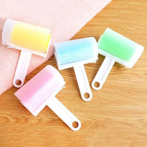 Washable Clothes Hair Sticky Roller Reusable Portable Home