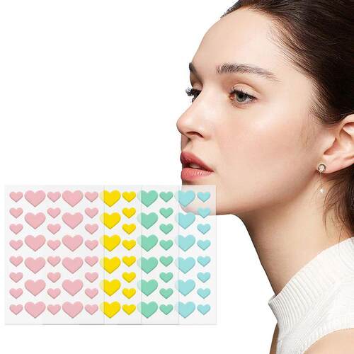 144PCS Pimple Patch Colorful Invisible Acne Removal Skin Car