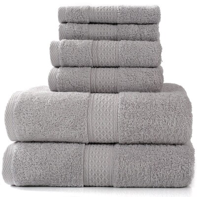 纯棉毛巾浴巾三件套 Bath Towel Set Cotton 3pcs Towels blanket