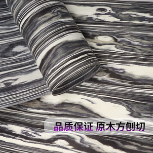 梦幻森林 艺术黑白色扎染梦幻森林木皮