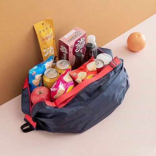 Large Capacity Foldable Shopping Bag, Portable Travel Bag, P