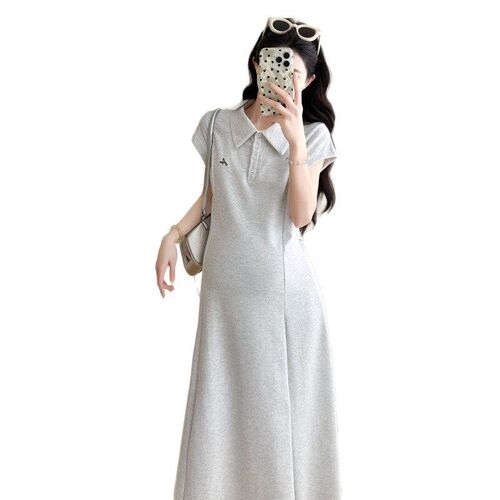 Maternity Dress Womens Fashion Moms Fashion llar Belly-ver