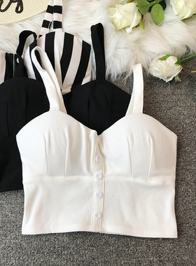 gkfnmt Plus Size 3XL Crop Top  Women Camis Halter Top Woman