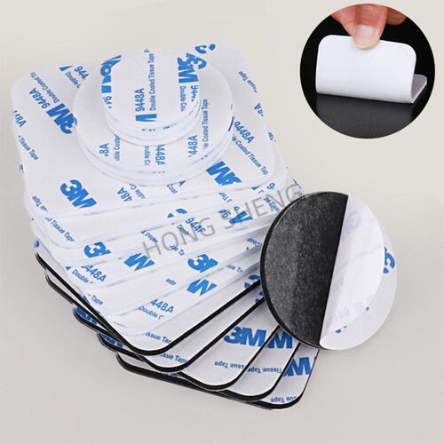 10-400pcs Super Strong double sided tape Black white Self Ad