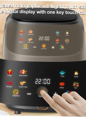8LEnglish button air/fryer oven Multifunctional No lampblack