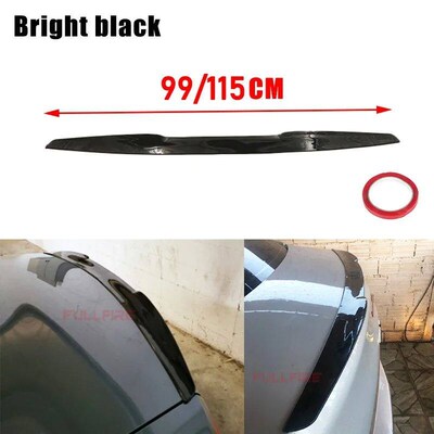 New Universal Car Spoiler Car Free Perforated Top Center Win