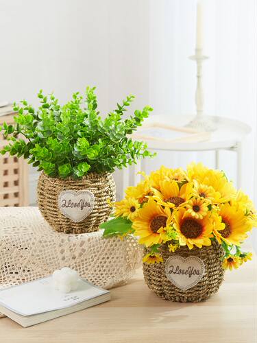 仿真花Plastic plant of artificial flower vine and decoration