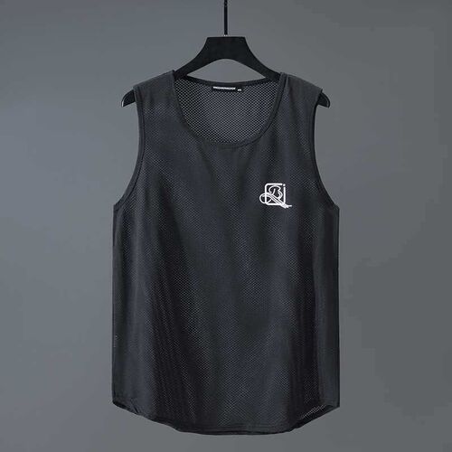 11XL Large Size Ice Silk Vest Mesh Mens Thin Plus Fat Extra