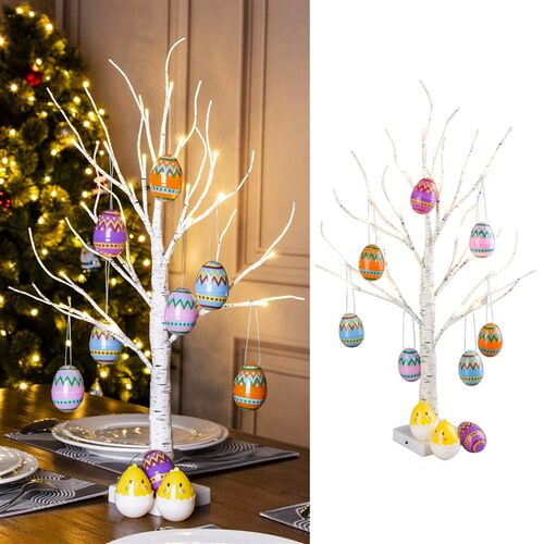 60cm Easter LED Birch Light Tree Decorations For Home Table
